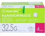 Nanopass 32.5G Pen Kan&uuml;le 32.5G 0.22x4Mm 100 ST