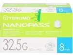 Nanopass 32.5G Pen Kan&uuml;le 32.5G 0.22x8Mm 100 ST
