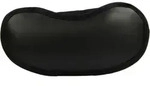 Schlafbrille Schwarz mit Klettband 1 ST