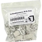 Verbandklammern Weiss mit Gummiband 50 ST