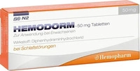 PZN-DE 03078669, Hemopharm Hemodorm 50mg Einschlaf-Tabletten 20 ST