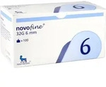 Novofine 6Mm 32G Tip Etw 100 ST