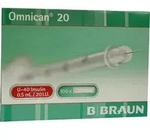 Omnican 20 0.5ml Insulin U-40 0.30x8Mm Einzelverp 100 ST