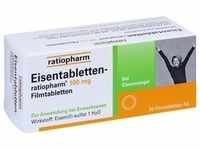 Eisentabletten-Ratiopharm 100mg Filmtabletten 50 ST