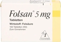 PZN-DE 01300106, Teofarma s.r.l Folsan 5mg 100 ST