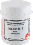 PZN-DE 10990570, Apofaktur e.K Schuessler Nr. 6 Kal. Sulf. D6 400 ST