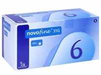 Novofine 6 Kanülen 0.25x6Mm 100 ST