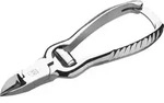 Apoline Nagelzange mit Pufferfeder 13.5cm Verchr. 1 ST