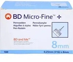 Bd Micro-Fine+ Pen Nadeln 0.25x8Mm 100 ST