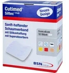 Cutimed Siltec Plus 5x6cm 12 ST