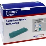 Cutimed Sorbact Tamponaden 2x50cm 24 ST