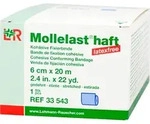 Mollelast Haft Latexfrei Blau 6cm x 20M Gedehnt 1 ST