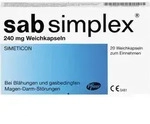 Sab Simplex 240mg Weichkapseln 20 ST
