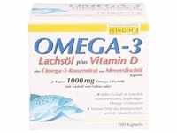 Omega-3 Lachsöl Plus Vitamin D Plus Omega-3-Konzen 100 ST