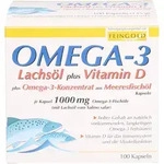 Omega-3 Lachs&ouml;l Plus Vitamin D Plus Omega-3-Konzen 100 ST