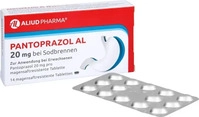 PZN-DE 05883671, ALIUD Pharma Pantoprazol Al 20mg bei Sodbrennen 14 ST