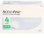 Accu Fine Sterile Nadeln F.insulinpens 4 Mm 32 G 100 ST