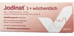Jodinat 1 X W&ouml;chentlich 1530 Mikrogramm Tabletten 28 ST