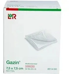 Gazin Mullkomp.7.5x7.5 cm Steril 8Fach 25x2 50 ST