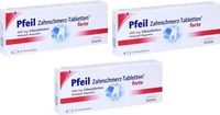 PZN-DE 00410554, STADA Consumer Health Pfeil Zahnschmerz-Tabletten Forte 10 ST