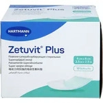 Zetuvit Plus Extrastarke Saugkompr.steril 6x6 cm 10 ST