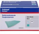 Cutimed Sorbact Saugkompressen 10x10 cm 42 ST