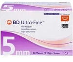 Bd Ultra-Fine Pen-Nadeln 5 Mm 31 G 105 ST