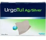Urgot&uuml;l Silver 5x5 cm Wundgaze 10 ST