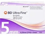 Bd Ultra-Fine Pen-Nadeln 5 Mm 31 G 0.25 Mm 105 ST