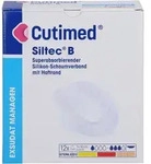 Cutimed Siltec B Schaumverb.7x10 cm Oval 12 ST