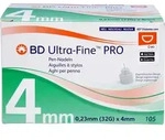 Bd Ultra-Fine pro Pen-Nadeln 4 Mm 32 G 0.23 Mm 105 ST