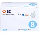 Bd Pen-Nadeln 0.25x8 Mm 105 ST