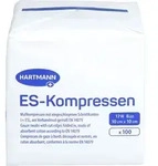 Es-Kompressen Unsteril 10x10 cm 8Fach 100 ST
