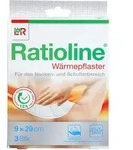 Ratioline W&auml;rmepflaster Nacken/Schulter 29x9 cm 3 ST
