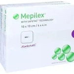 Mepilex 10x10 cm Schaumverband 10 ST