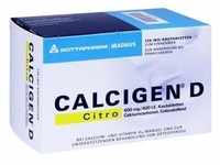Calcigen D Citro 600mg/400 I.e. Kautabletten 120 ST