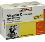 PZN-DE 07260862, Vitamin C-Ratiopharm Retard 500mg 30 ST