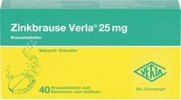 PZN-DE 01564526, Verla-Pharm Arzneimittel Zinkbrause Verla 25mg 40 ST