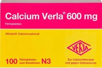 PZN-DE 01397867, Verla-Pharm Arzneimittel Calcium Verla 600mg 100 ST