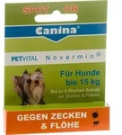 Petvital Novermin f&uuml;r Hunde Bis 15Kg Vet. 2 ML