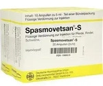 Spasmovetsan S Vet 100 ML