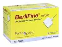 Berlifine Micro Kanülen 0.25x8Mm 100 ST