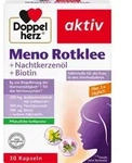 Doppelherz Meno Rotklee+nachtkerzen&ouml;l+biotin 30 ST