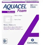Aquacel Foam Adh&auml;siv 10x10 cm Verband 10 ST