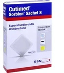 Cutimed Sorbion Sachet S 7.5x7.5cm 12 ST