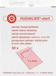 PZN-DE 07092666, NOBAMED Paul Danz Rudavlies Steril 7cmx5cm Verbandpflaster 50 ST