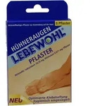 Lebewohl H&uuml;hneraugen Pflaster 8 ST