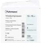 Vlieskompressen 10x10cm 4Lagig Unsteril 100 ST