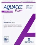 Aquacel Foam Nicht Adh&auml;siv 5x5 cm Verband 10 ST
