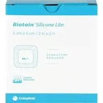 Biatain Silikon Lite Schaumverband 5x5 cm 5 ST